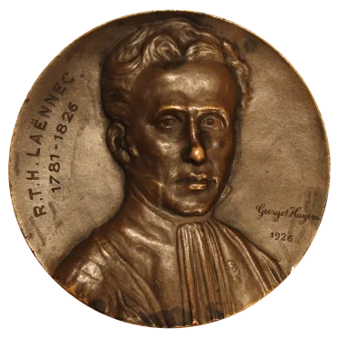 100e sterfdag R.T.H. Laënnec, uitvinder van de stethoscoop (1812)