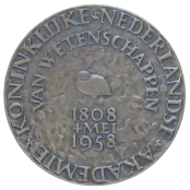 150 jaar Koninklijke Nederlandse Akademie van Wetenschappen 1958