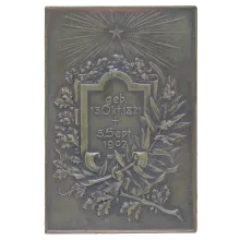 Overlijdenspenning R. Virchow