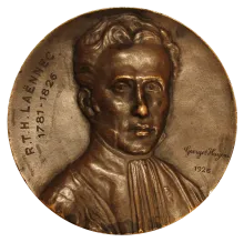 100e sterfdag R.T.H. Laënnec, uitvinder van de stethoscoop (1812)