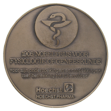 Hoechst Pharma R. Koch Nobelprijs 1905