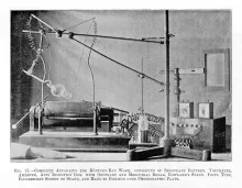 'The complete Apparatus for Rontgen Ray work in 1897.' . Credit: Wellcome Collection. CC BY